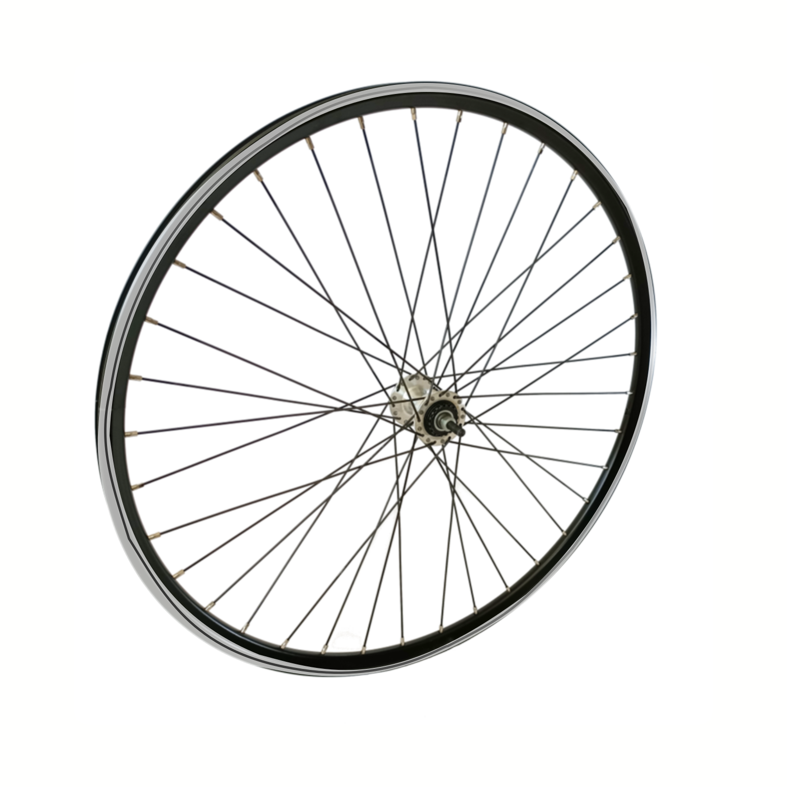 Roue avant 28x1 5 8x1 3 8 linging (pour les freins à rouleaux) noir