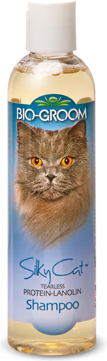Bio-groom - chat soyeux - shampoing chat sans larmes - hydratant - ingrédients naturels - 236ml