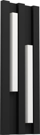 Applique d'extérieur Eglo fandina - LED - 41,5 cm - noir et blanc