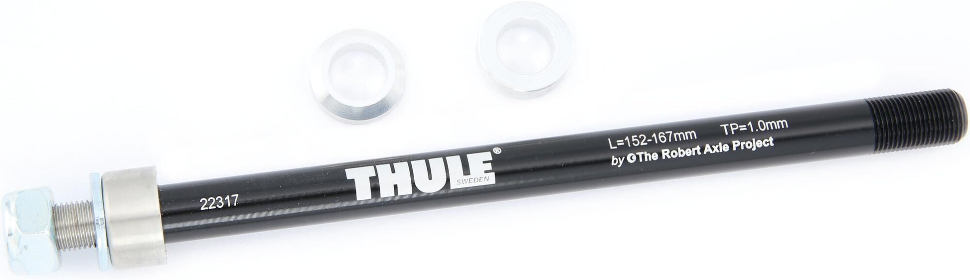 Syntace de l'adaptateur d'essieu Thule, M12 x 1.0