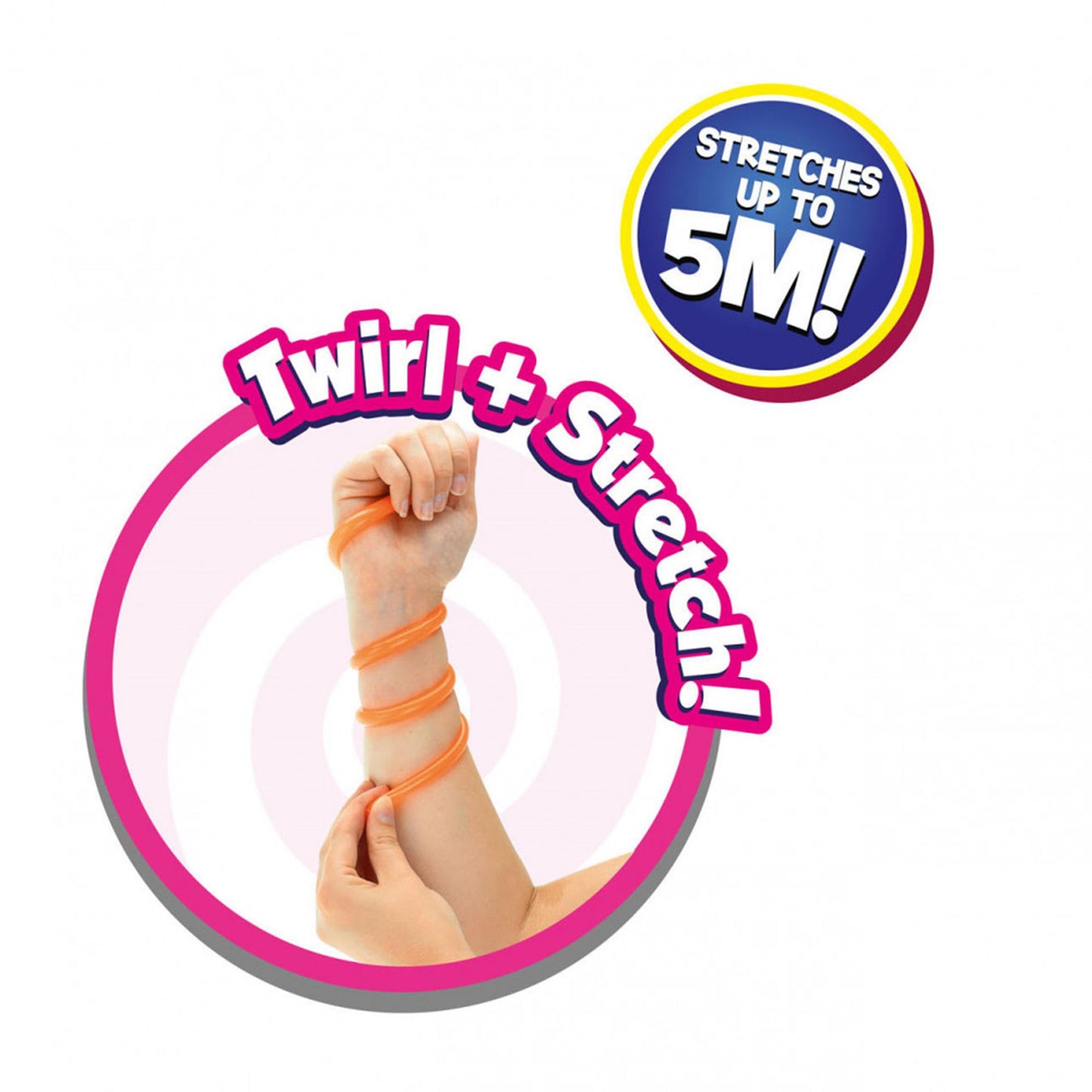 Corde super extensible TOI-TOYS avec paillettes, 50 cm