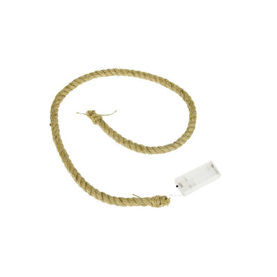 Corde de jute des collections naturelles avec 20 LED 100cmx1,2cm