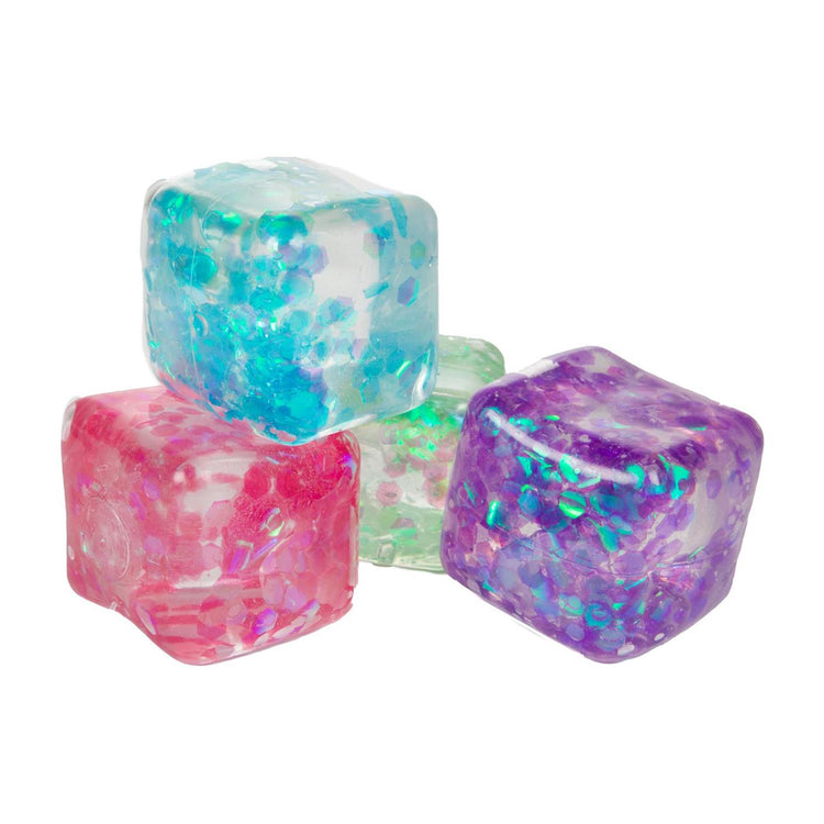 Toi-toys Fun Glitter Knijplubus paillettes