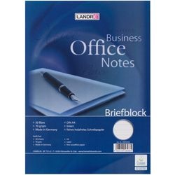 Bloc notes landré a4 50 feuilles