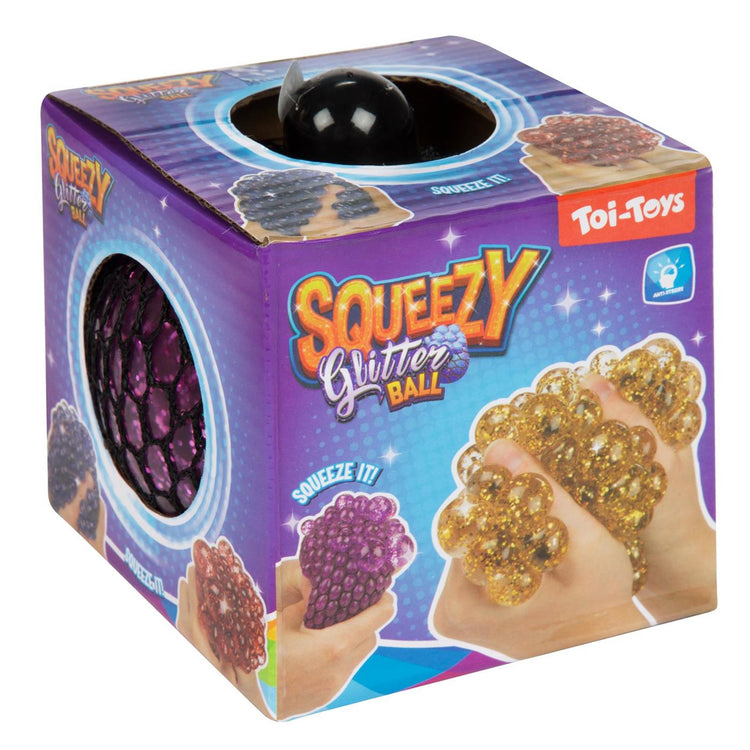 TOI-TOYS FUN PLIGLER SPquek Ball dans le filet, 10 cm