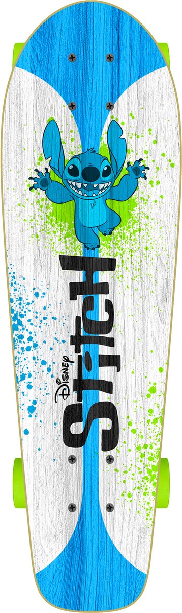 Stitch Skateboard 70 x 20 cm vert blanc junior vert
