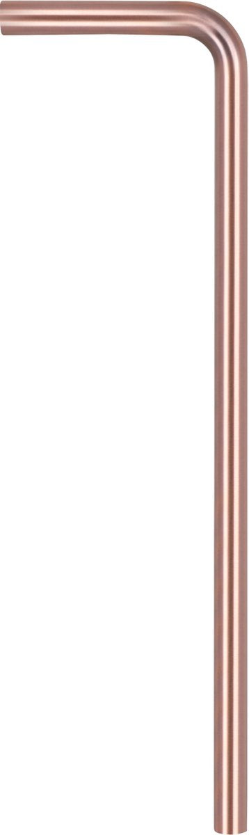 Tube de sol Differnz cuivre rouge - acier inoxydable durable - ø 32 mm - 750 x 220 mm