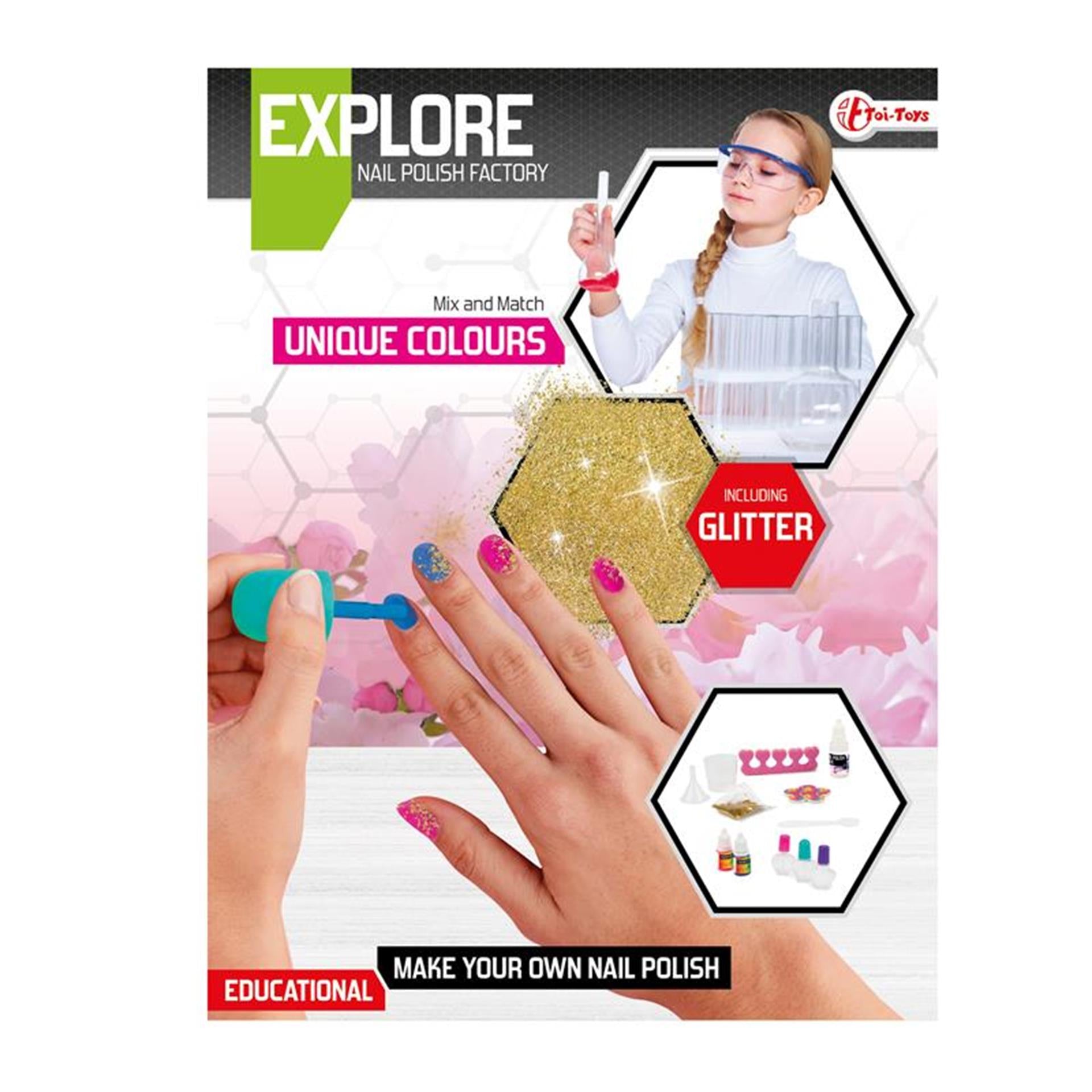 Faire explorer le vernis à ongles