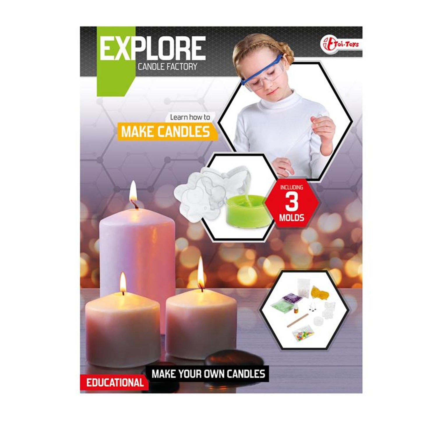 Faire des bougies d'explorer