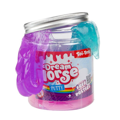 TOI-TOYS Glow n Fun Glow dans le mastic noir xl dans le pot