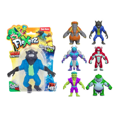 Toi-toys figurine à mouler amusante flexerz extensible