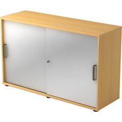 Bach armoire à portes coulissantes Hammerer 2fh hêtre, argent