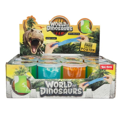 World of Dinosaurs Putty avec squelette