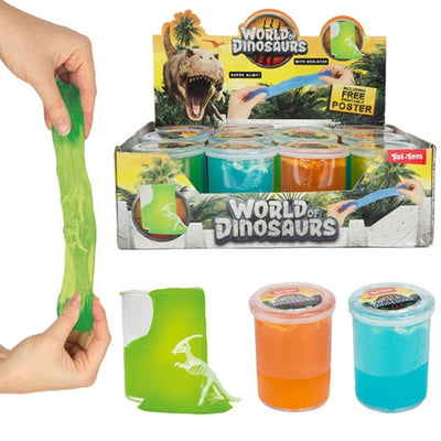 World of Dinosaurs Putty avec squelette