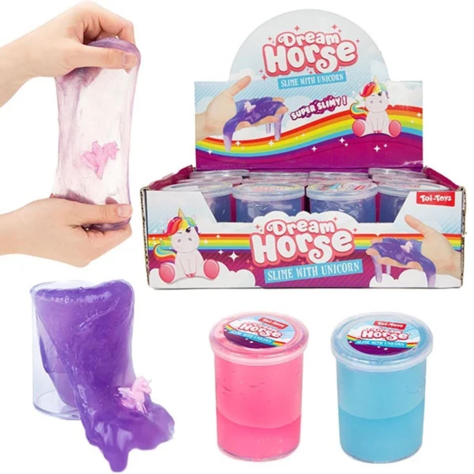 Mastic de cheval de rêve avec licorne