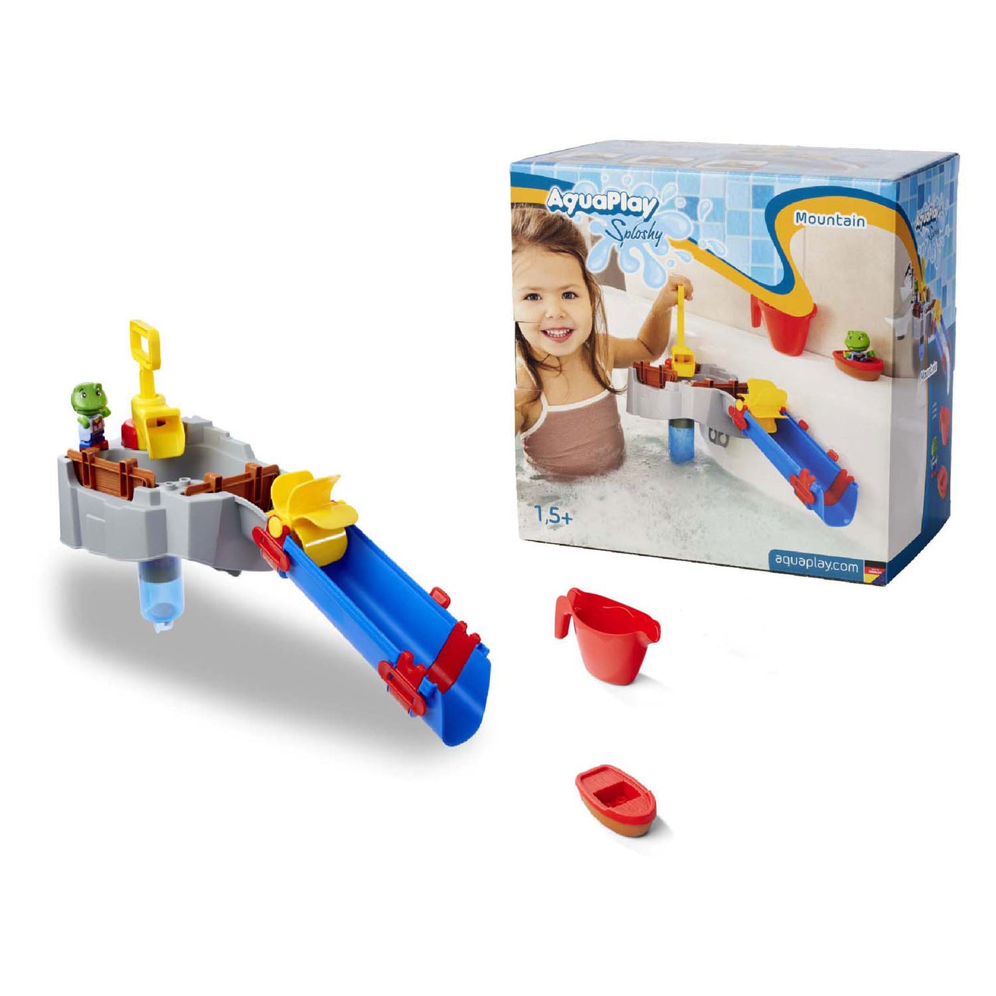 Ensemble de jeu pour le bain de montagne Aquaplay Sploshy