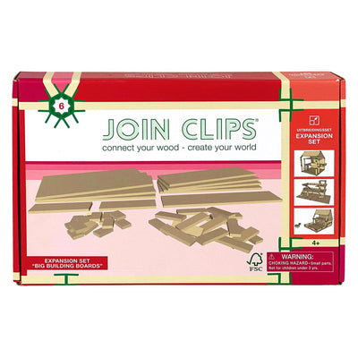 Joindre des clips d'extension pour les grandes plaques de construction