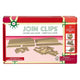 Joindre des clips d'extension pour les grandes plaques de construction