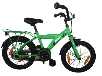 Vélo pour enfants Bikefun boost 16 pouces avec moyeu de frein - vert
