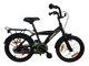 Vélo pour enfants Bikefun boost 16 pouces avec moyeu de frein - noir