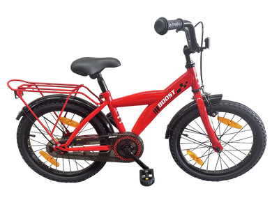 Vélo enfant Bikefun boost 18 pouces avec moyeu de frein - rouge