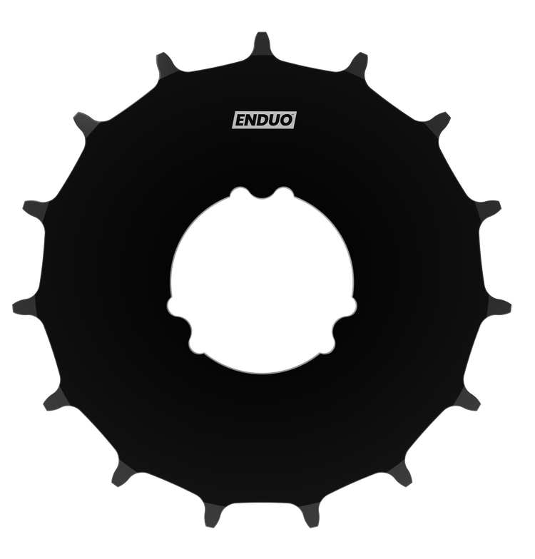 EndUo Cargo Gear 30T ENDUO Cargo Alfine Nexus Sturmey Archer Black