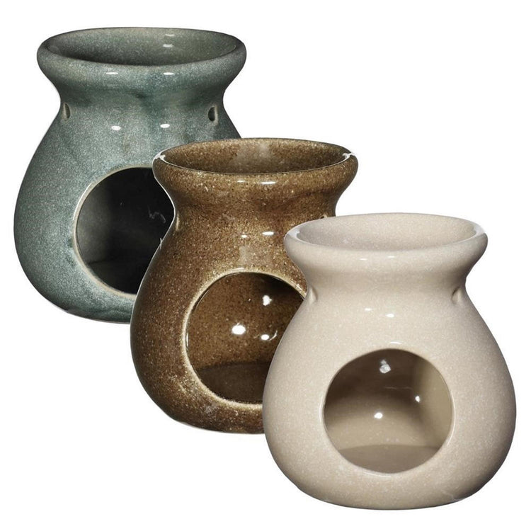 Idées 4 saisons Brûleur parfum Vésuve céramique ø10x10cm