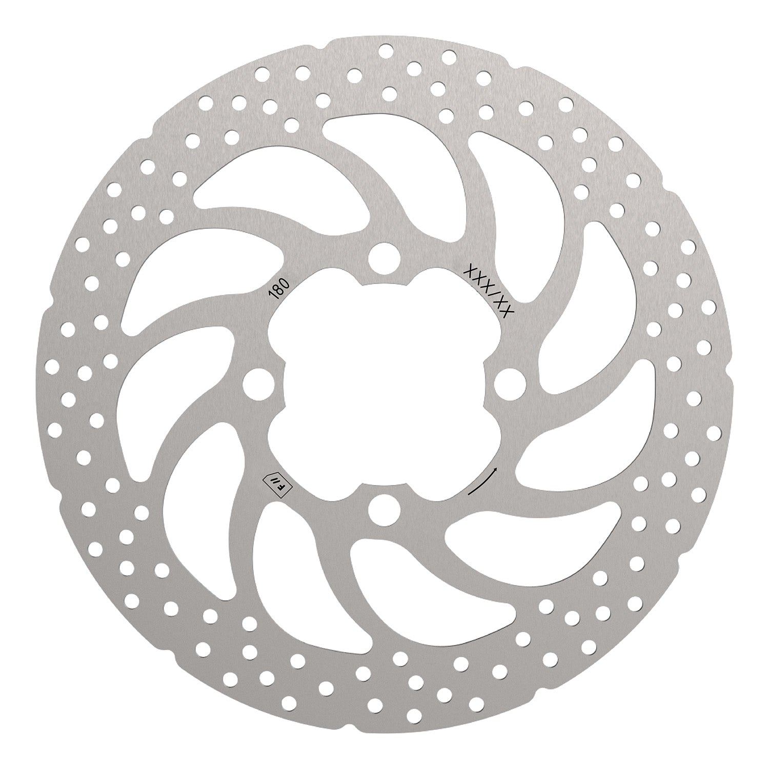 Moyeu de vitesse Fahrwerker Rohloff, disque de frein 180 mm