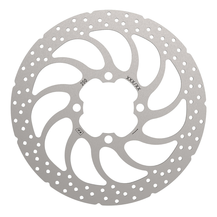 Moyeu de vitesse Fahrwerker Rohloff, disque de frein 200 mm