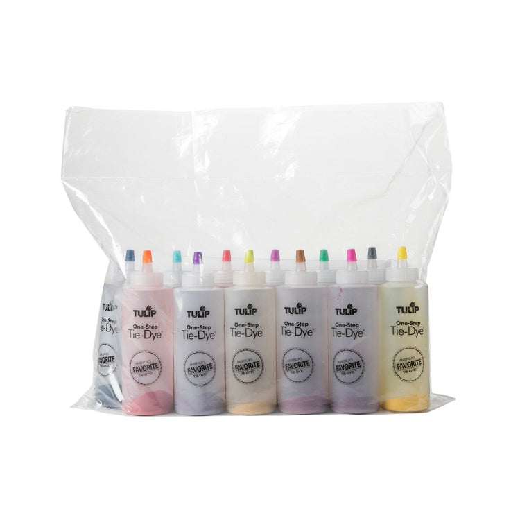 Tulipe tie-dye en une étape tulipe • kit de fête tie-dye 12 couleurs