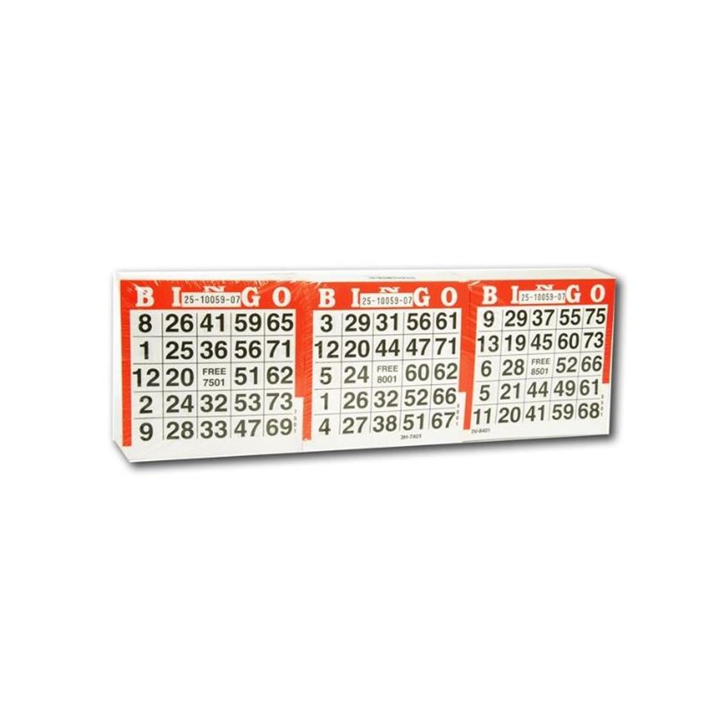 Cartes de bingo Engelhart 1500 feuilles
