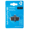 Plaquettes de frein M-wave bpd Organic S3 pour frein à disque