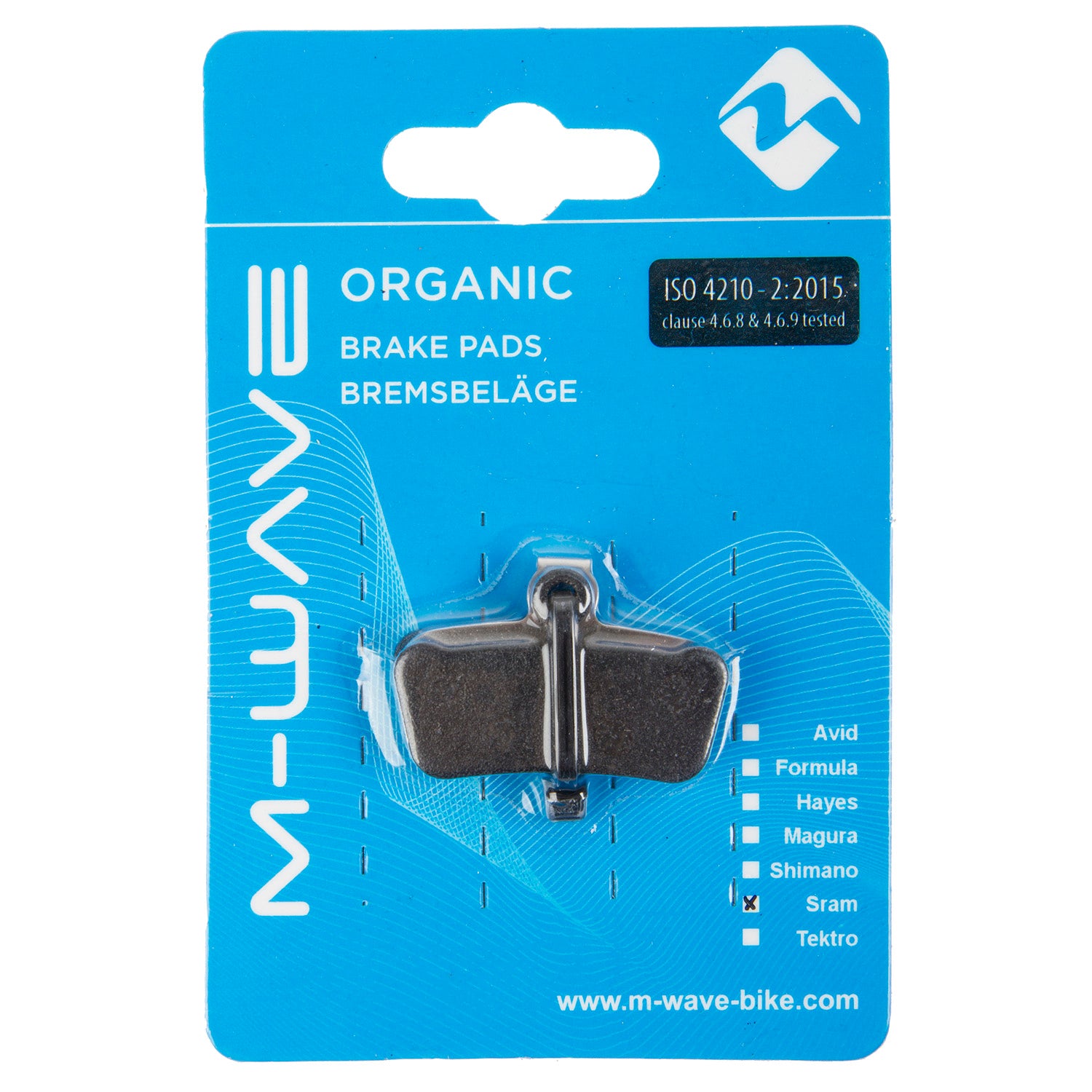 Plaquettes de frein M-wave bpd Organic S3 pour frein à disque