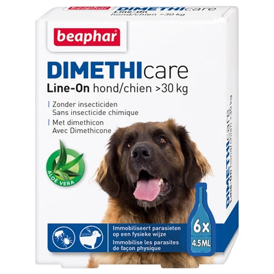 BEAPHAR DIMETHICARE LIGNE-ON DOG contre les puces et les tiques