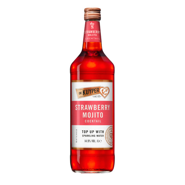 Cocktail mojito à la fraise De Kuyper (1 litre)
