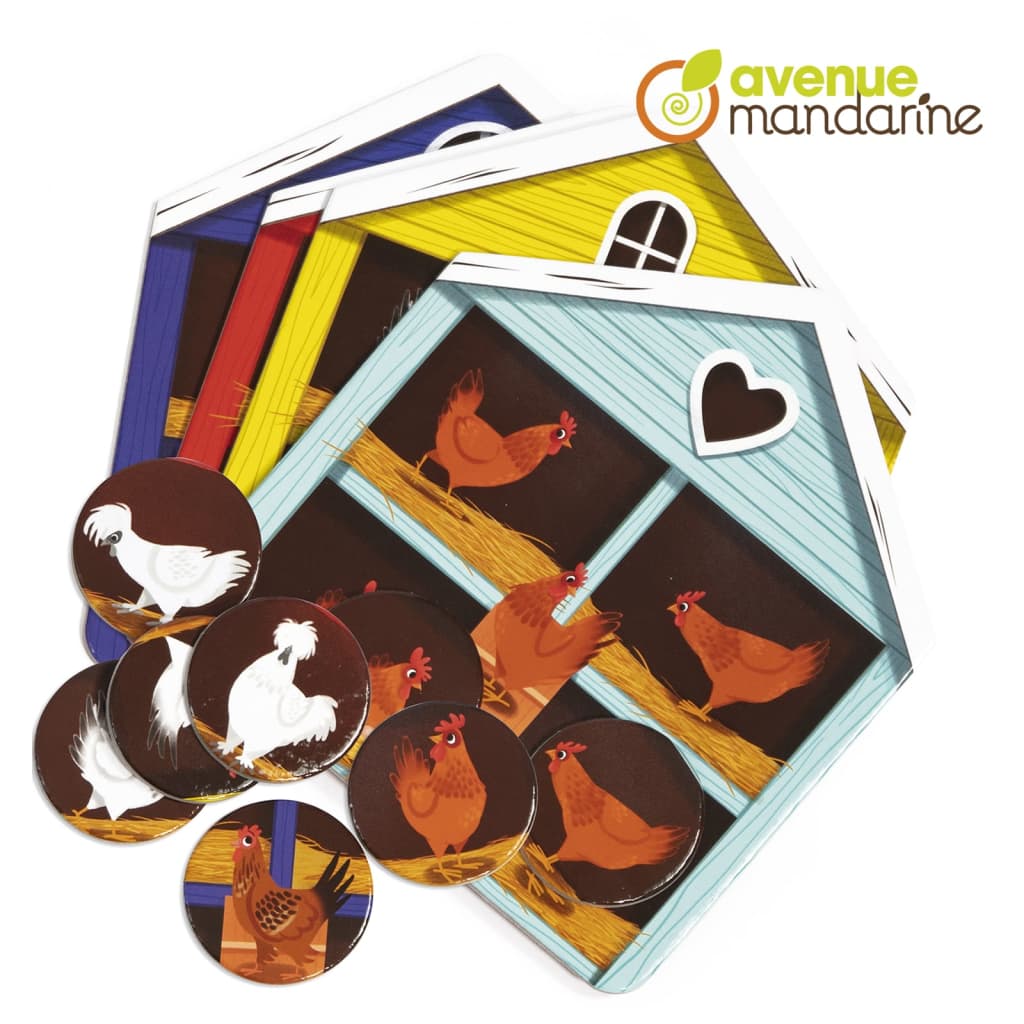 Avenue Mandarine Avenue Mandarin Game Party Educational Hen