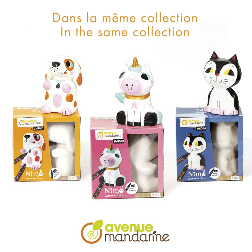 Avenue Mandarine Avenue Mandarin Certificat Set Nimo Deco Michele the Unicorn