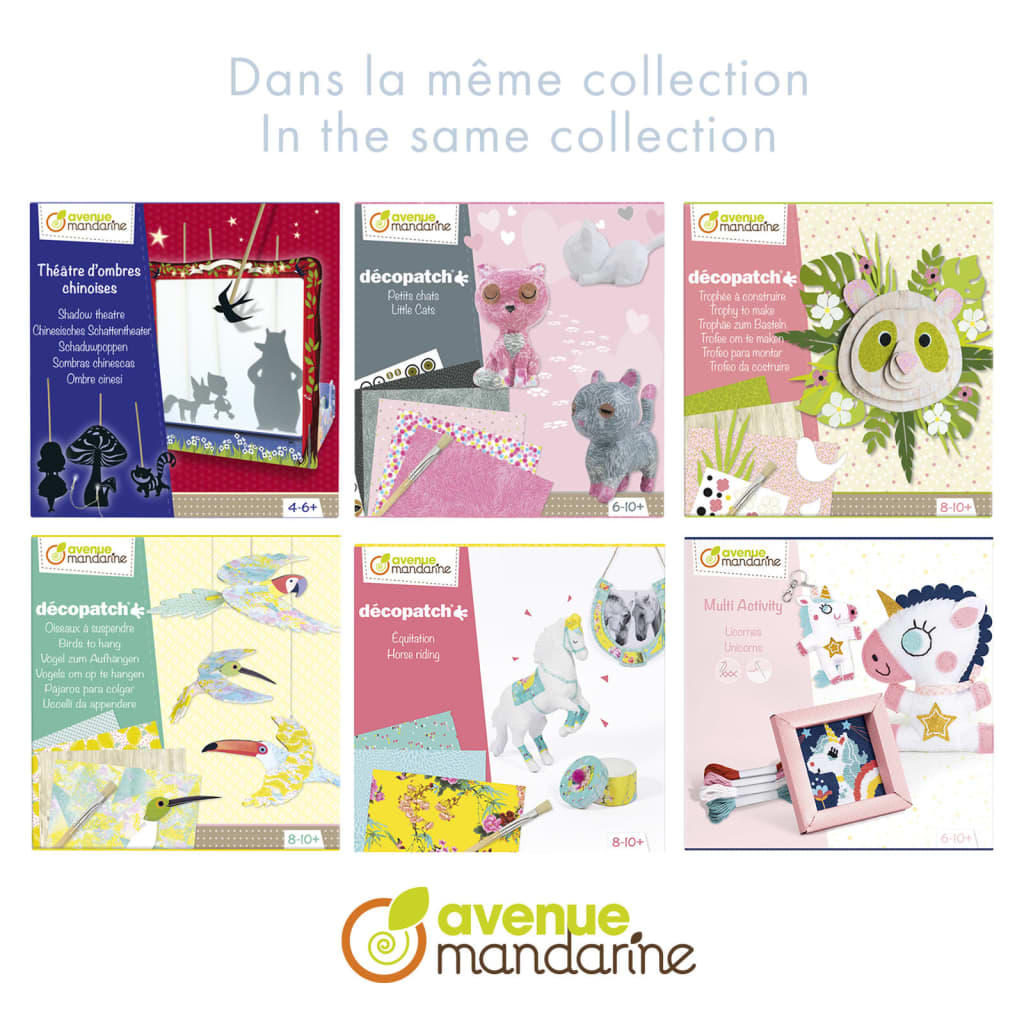 Avenue Mandarin Avenue Mandarin Craft Box Dinosaures