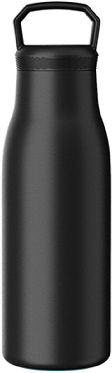 Bouteille thermos kozie sans marque sans marque 360 ml – acier inoxydable – isolation à double paroi – noir – gourde étanche