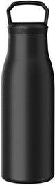 Bouteille thermos kozie sans marque sans marque 360 ml – acier inoxydable – isolation à double paroi – noir – gourde étanche