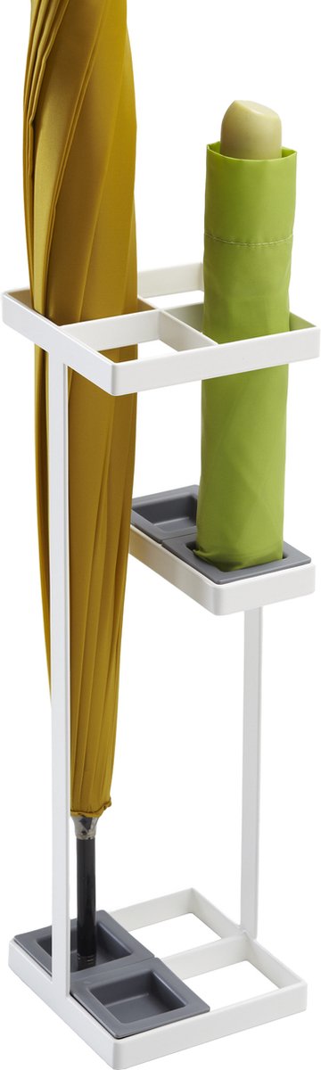 Porte-parapluie Yamazaki - tour - blanc