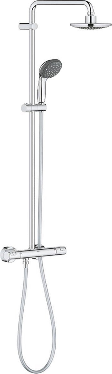 Douche à effet pluie Grohe Vitalio Start - Ø 16 cm - avec robinet thermostatique - chromé