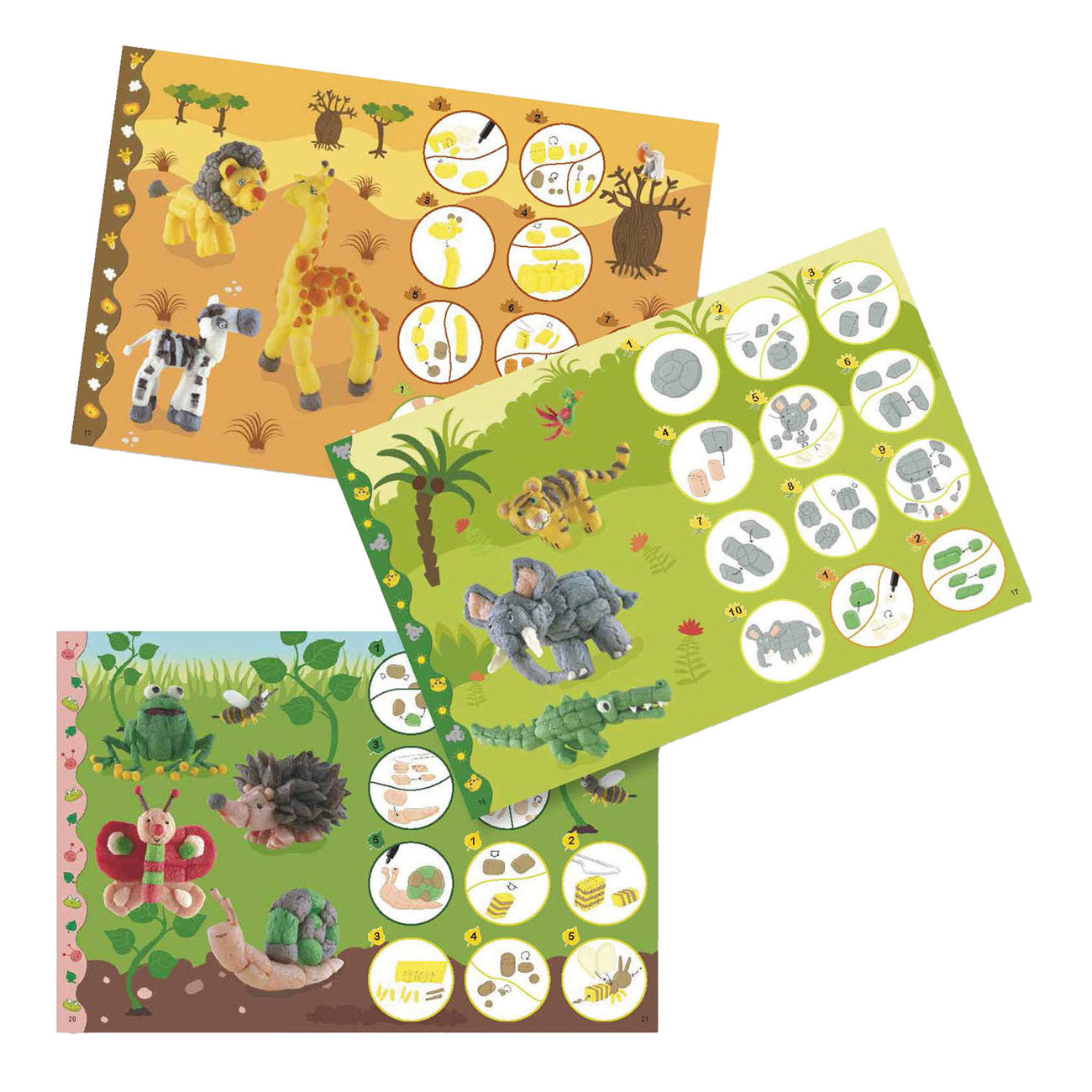 Exemples de playmaisboekje - Animaux