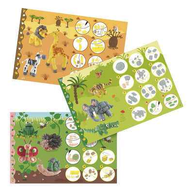 Exemples de playmaisboekje - Animaux