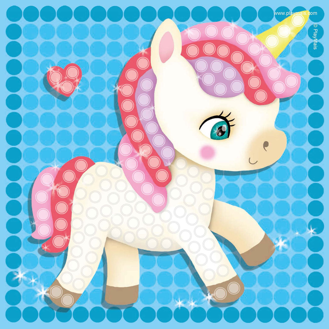 Playmais mosaic licorn