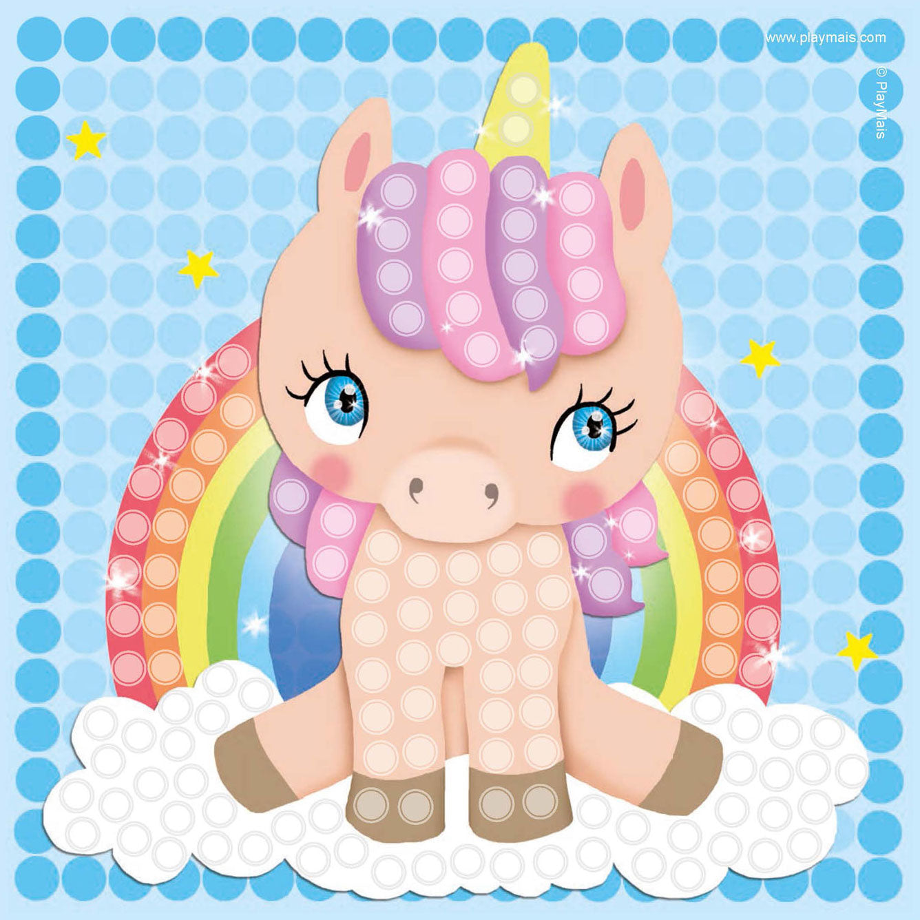 Playmais mosaic licorn