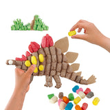Cartes de décoration de Playmais Dino, 4st. - afbeelding 4