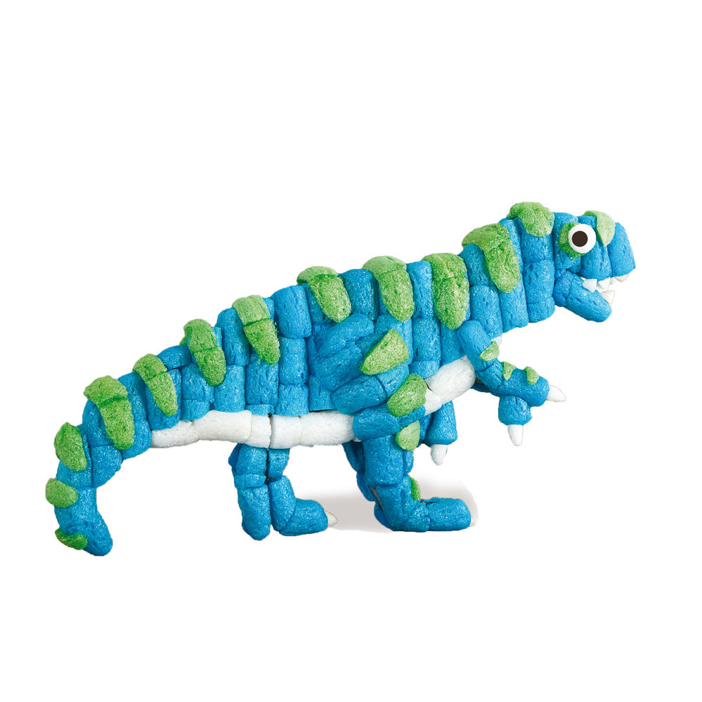 Cartes de décoration de Playmais Dino, 4st.