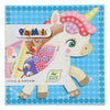 Les cartes Playmais mosaic décorent une licorne