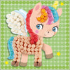 Les cartes Playmais mosaic décorent une licorne